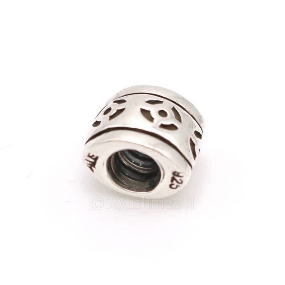 Authentic Pandora Open Circle Pattern Oriental Ch… - image 8